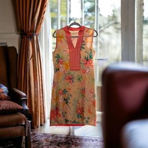 Spartina dress size large spot flaw stain